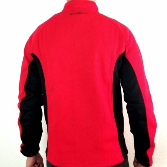 Spyder Men's Racing Red Jacket - Picture 2 of 6
